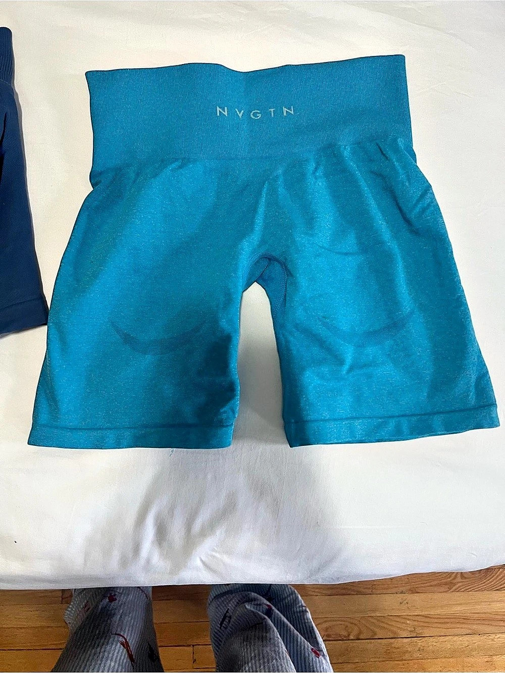NVGTN Athletic Shorts in Blue Like New